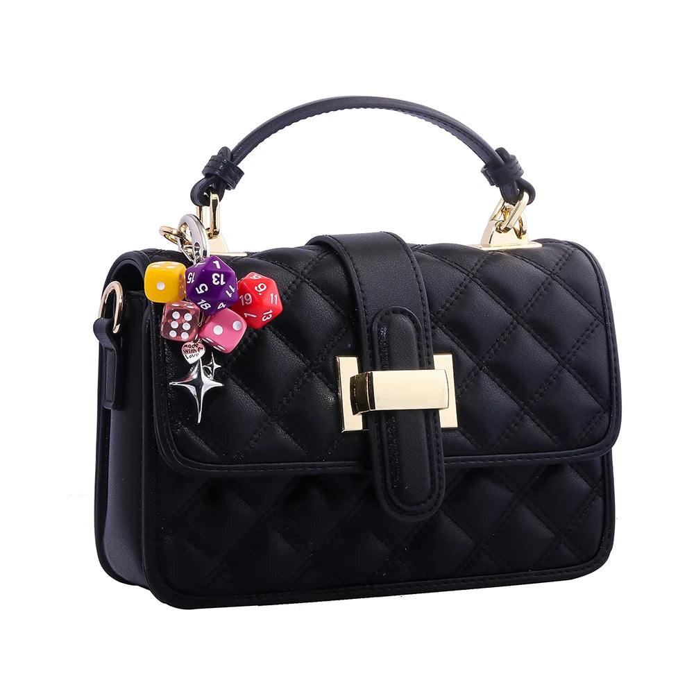 Dice and Billiard Ball Bag Charm