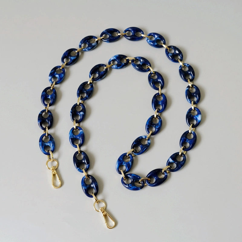 Acrylic Resin Chain Bag Charm