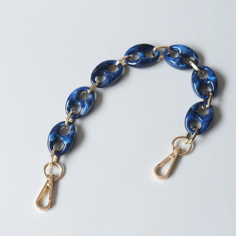 Acrylic Resin Chain Bag Charm