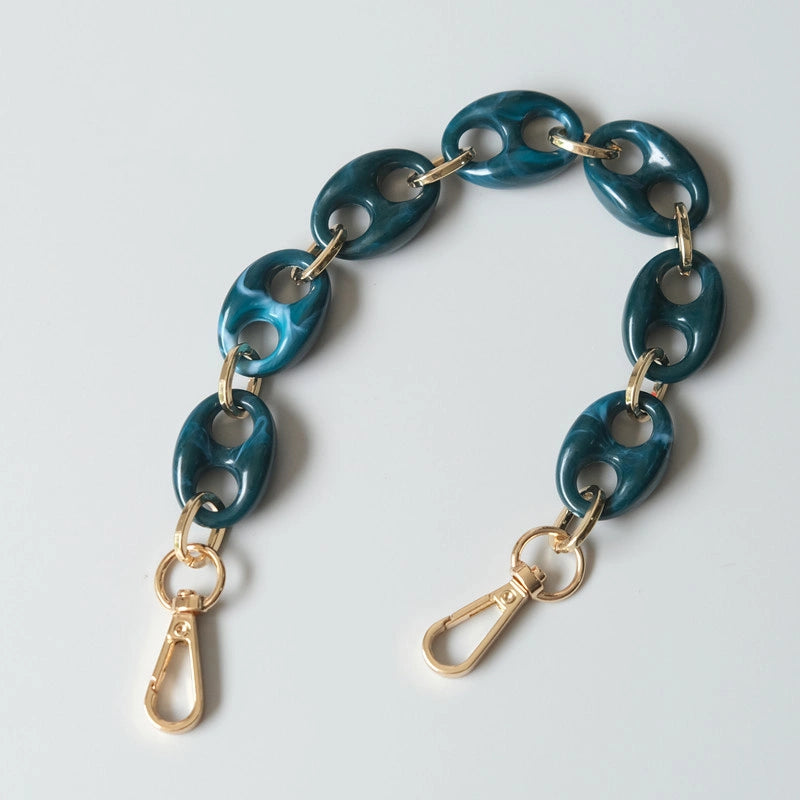 Acrylic Resin Chain Bag Charm