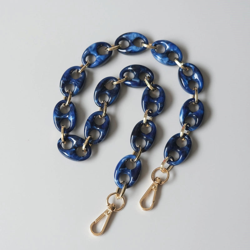 Acrylic Resin Chain Bag Charm