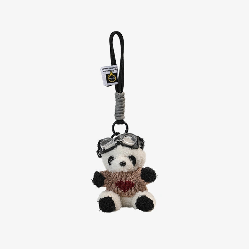 Aviator Bear Bag Charm