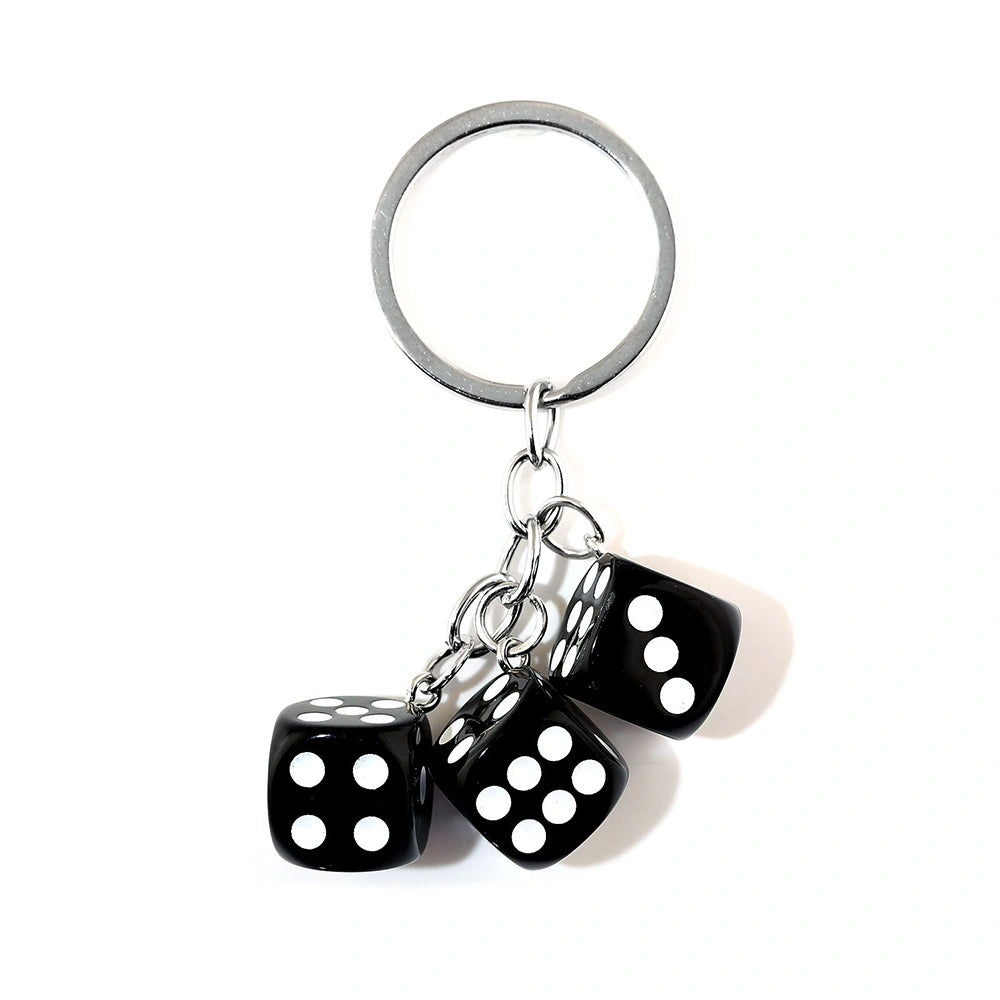 Dice and Billiard Ball Bag Charm