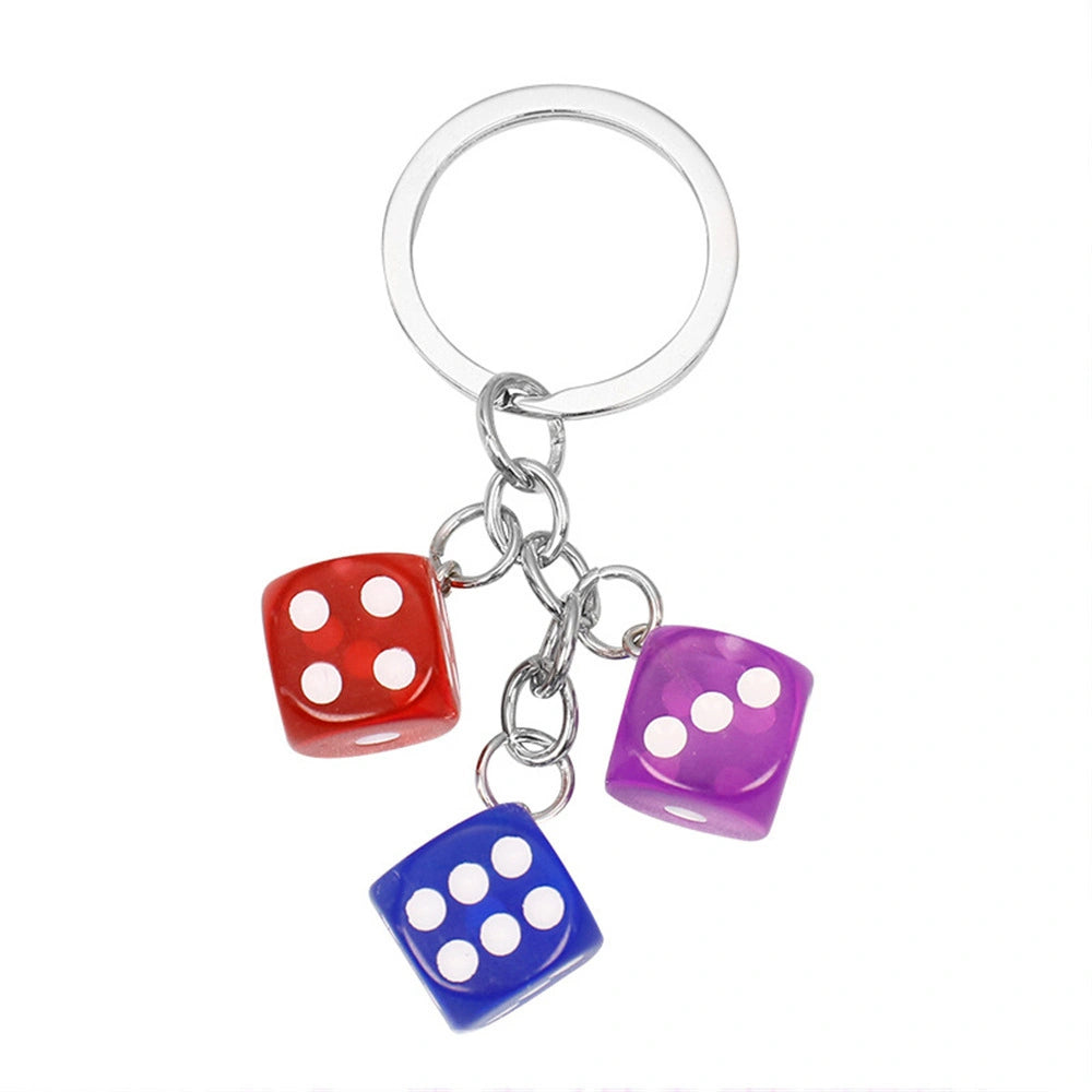 Dice and Billiard Ball Bag Charm