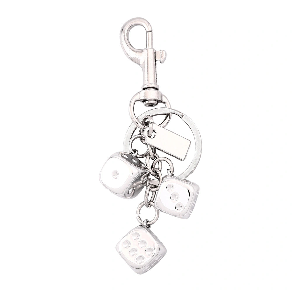 Dice and Billiard Ball Bag Charm