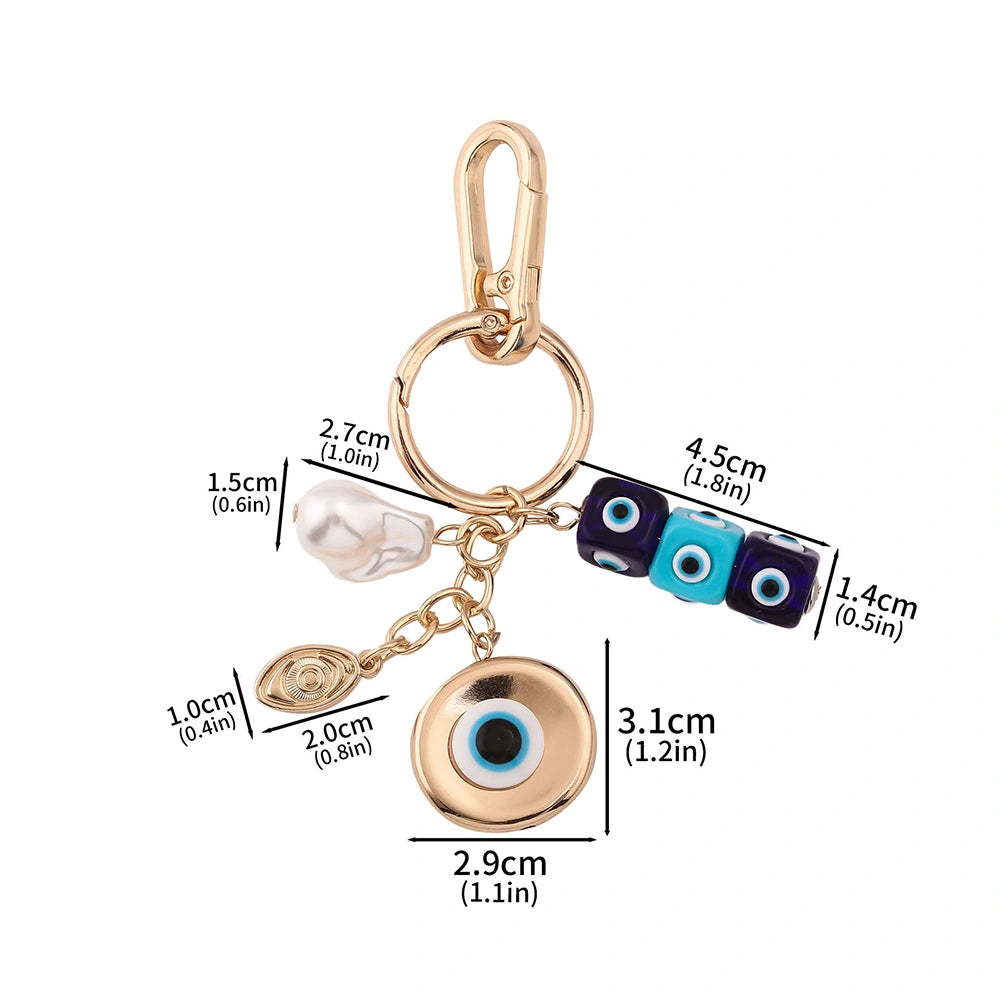 Dice and Billiard Ball Bag Charm