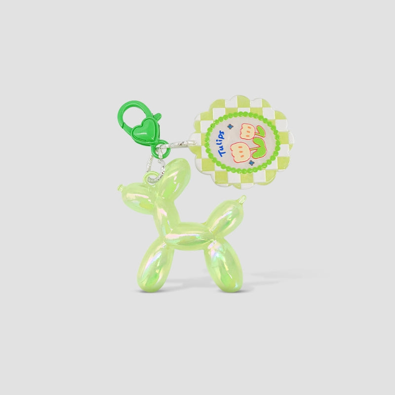 Balloon Dog Bag Charm