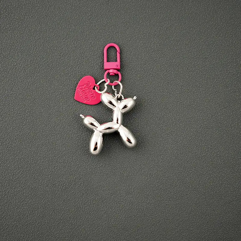 Balloon Dog Bag Charm