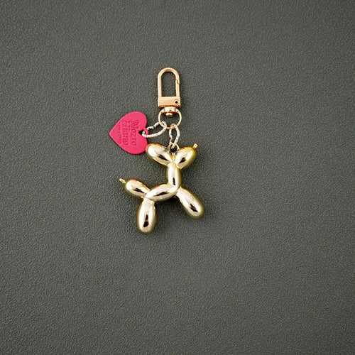 Balloon Dog Bag Charm