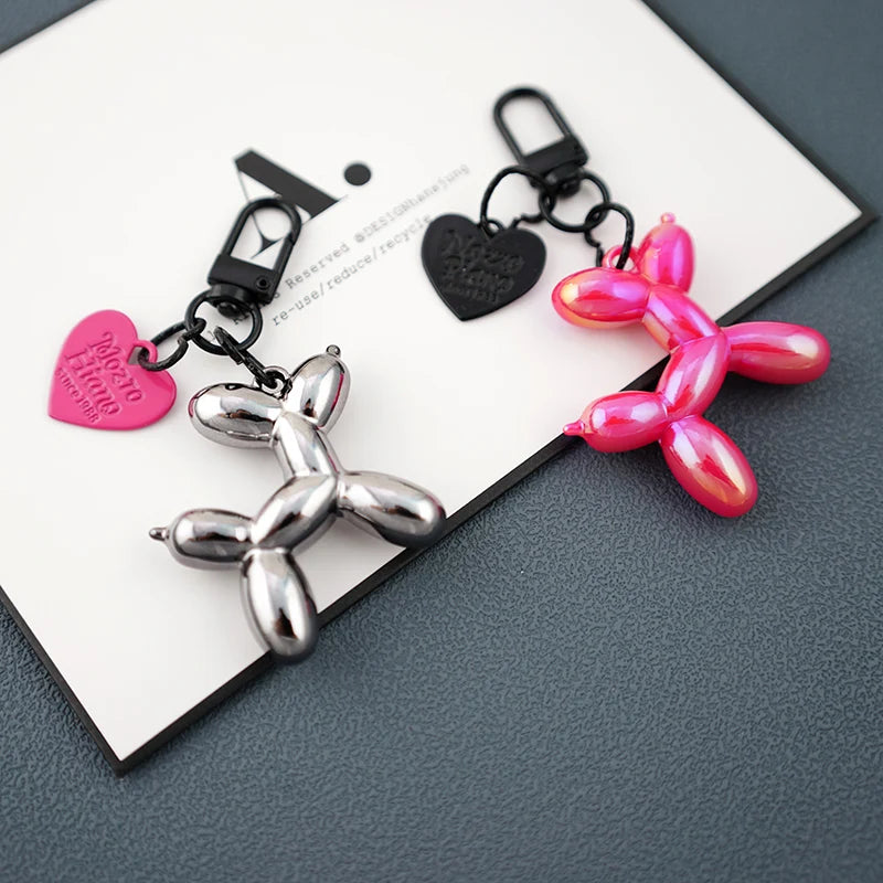 Balloon Dog Bag Charm