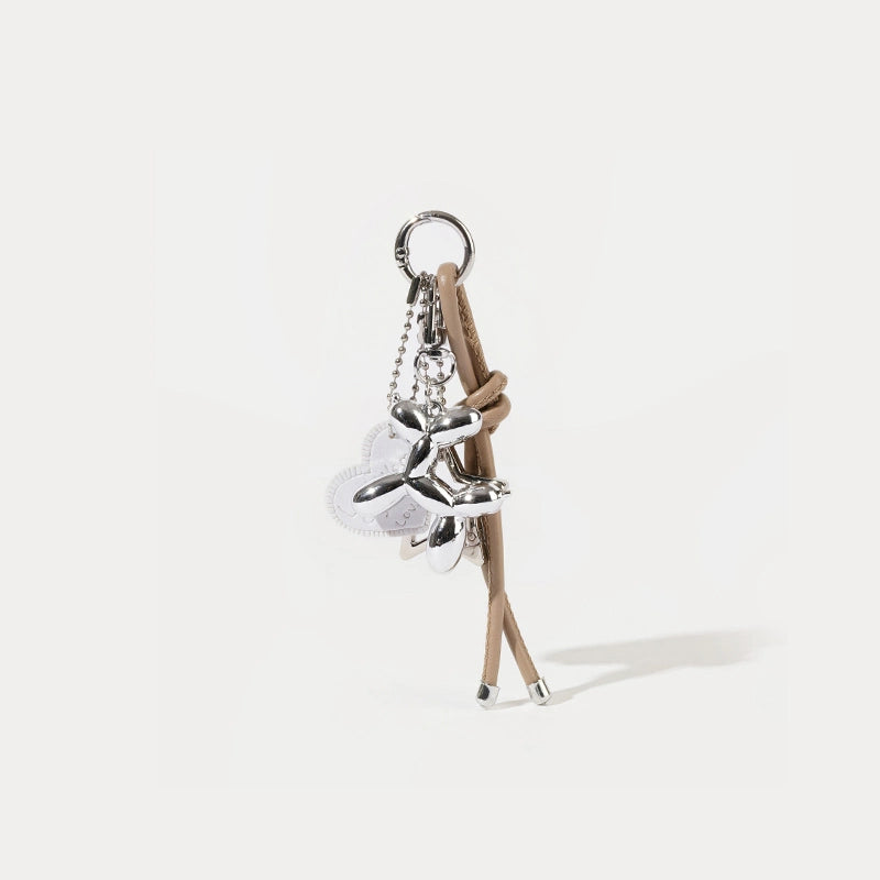 Balloon Dog Keychain Bag Charm