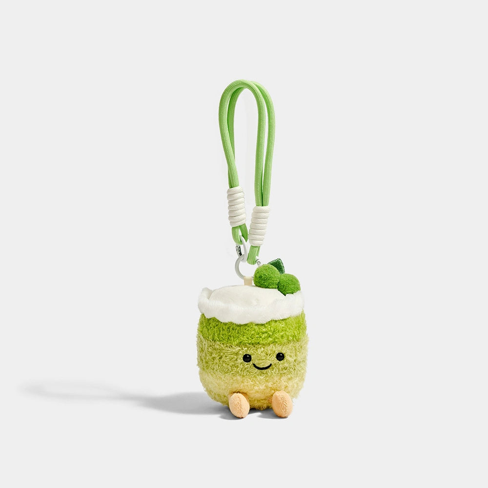 Birthday Cake Plush Bag Charm