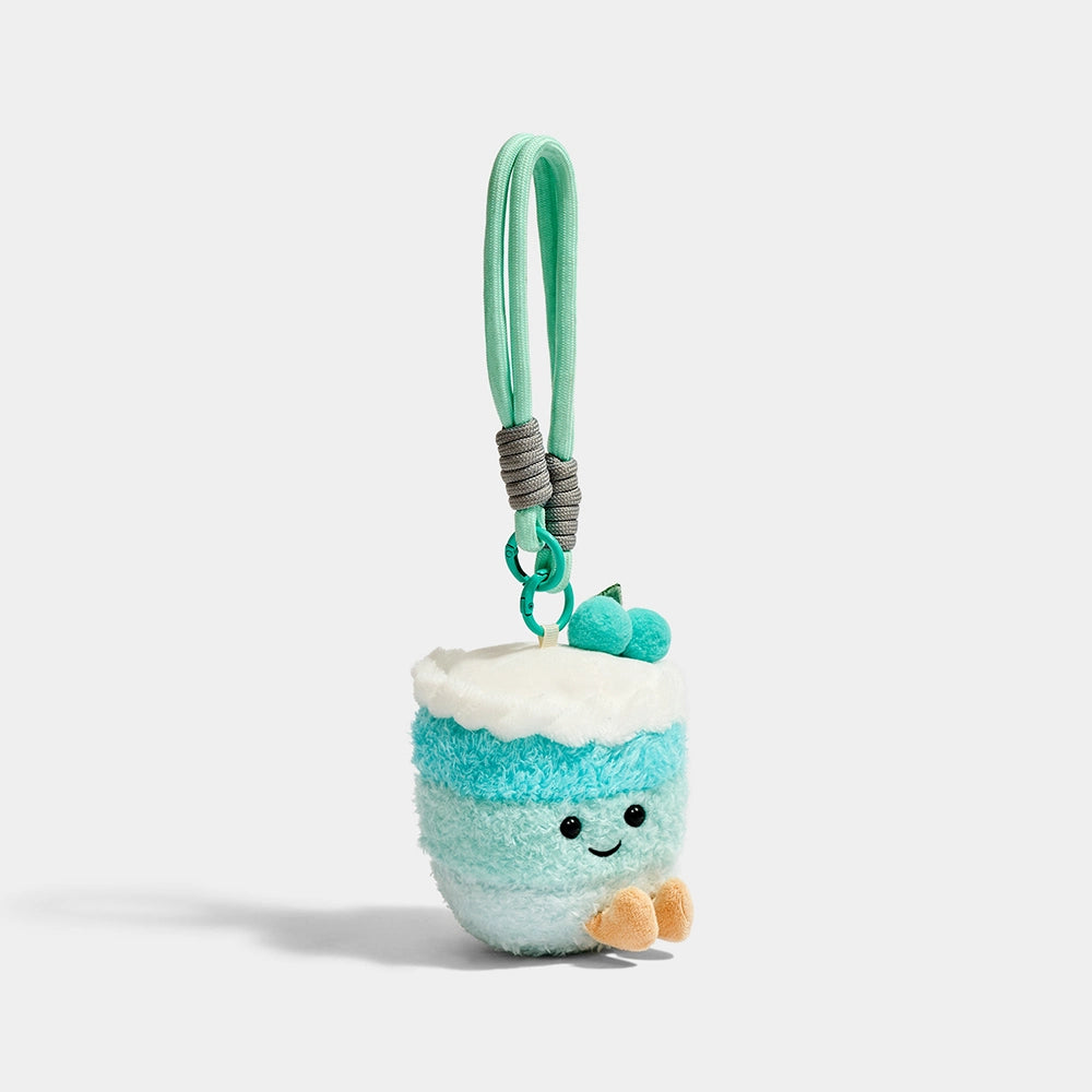 Birthday Cake Plush Bag Charm