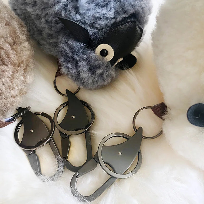 Black-Face Little Sheep Bag Charm