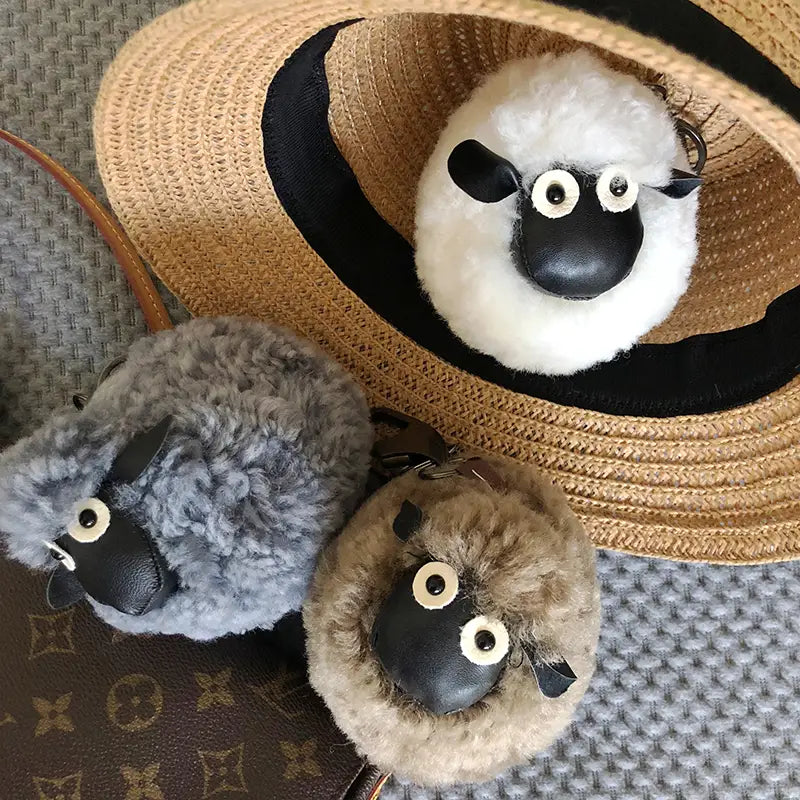 Black-Face Little Sheep Bag Charm