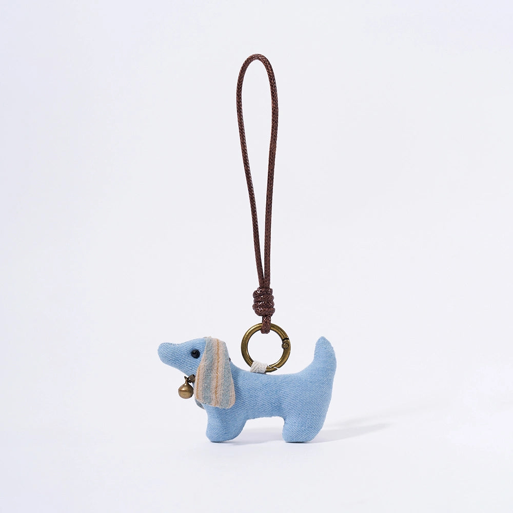 Blue Dog Bag Charm
