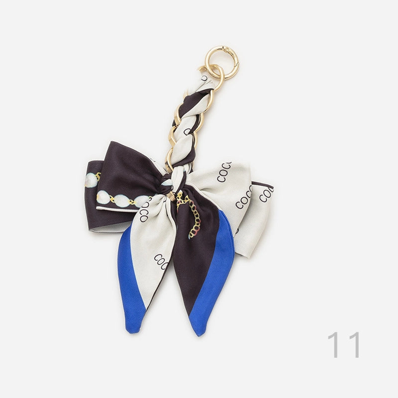 Bow Extension Chain Bag Charm