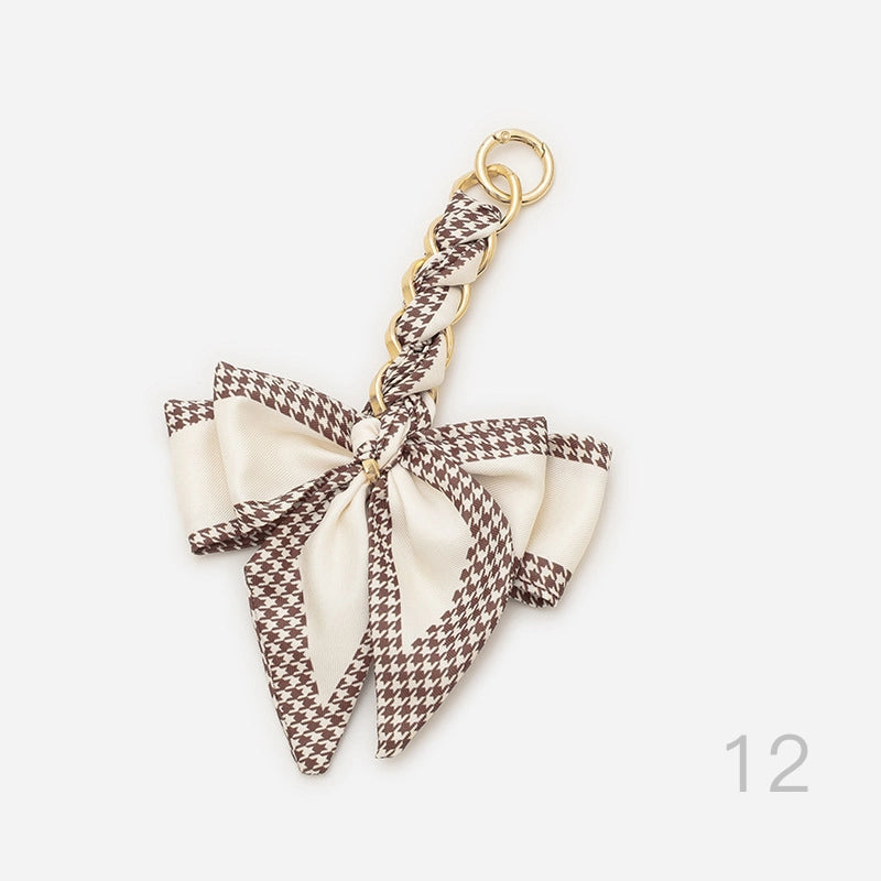 Bow Extension Chain Bag Charm
