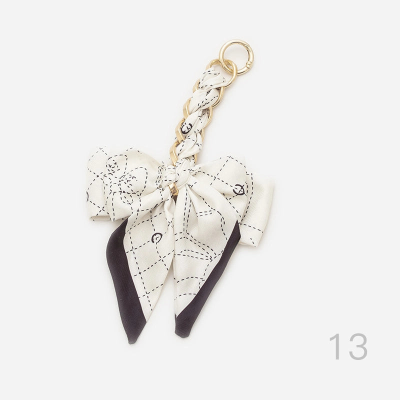 Bow Extension Chain Bag Charm