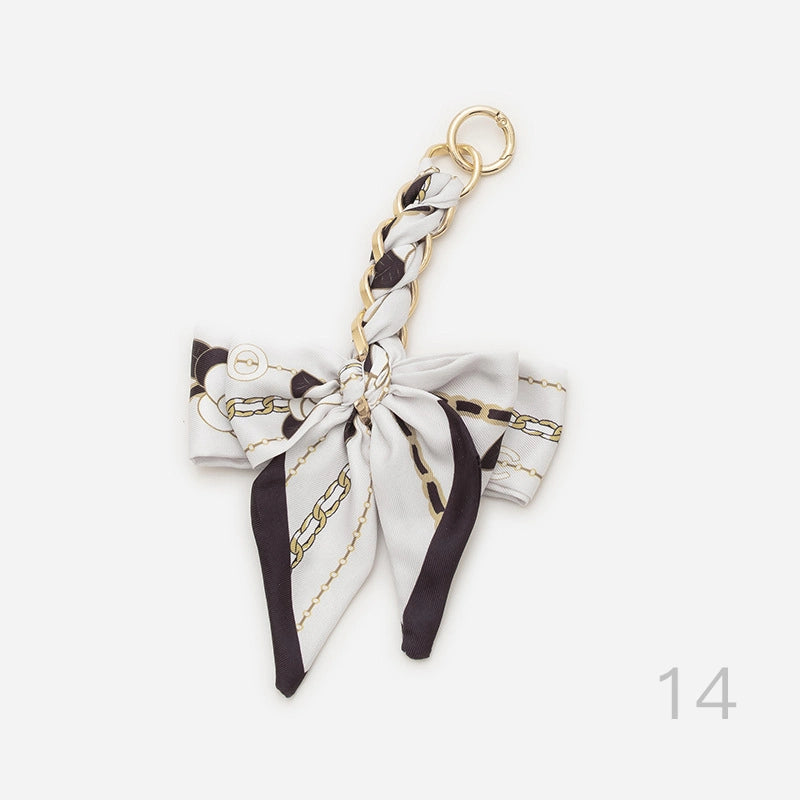 Bow Extension Chain Bag Charm