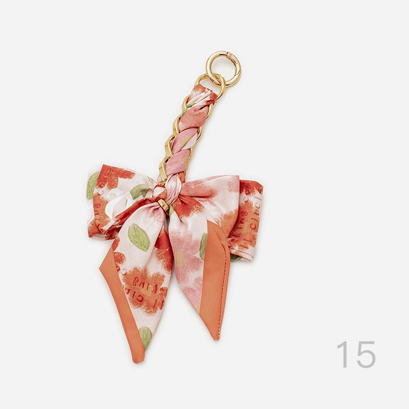 Bow Extension Chain Bag Charm