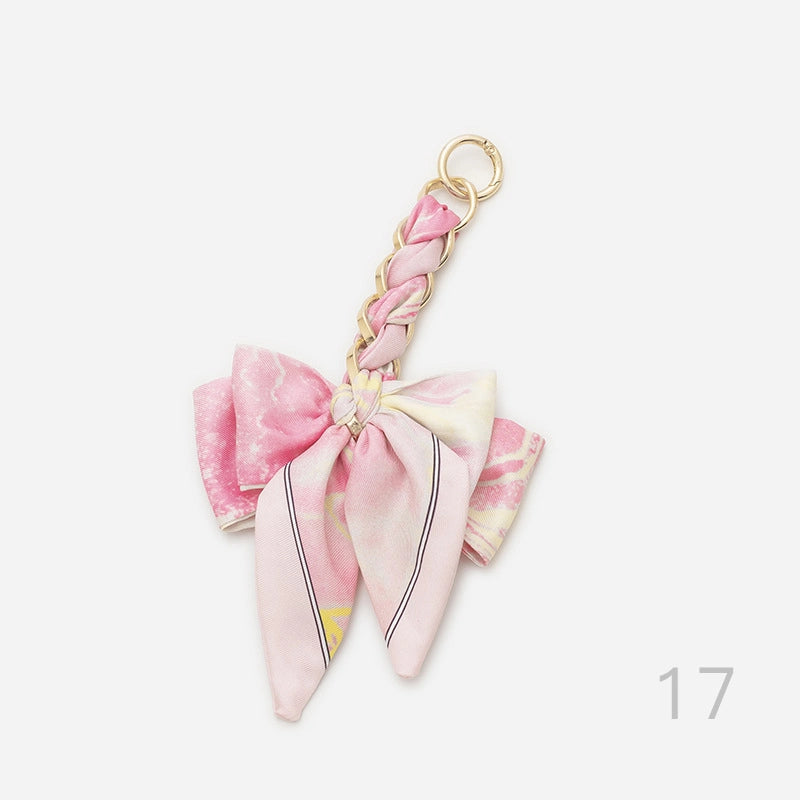 Bow Extension Chain Bag Charm