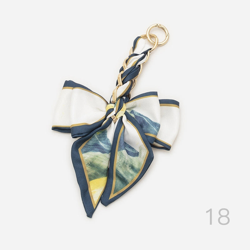 Bow Extension Chain Bag Charm