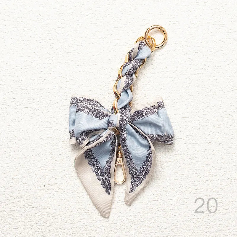 Bow Extension Chain Bag Charm