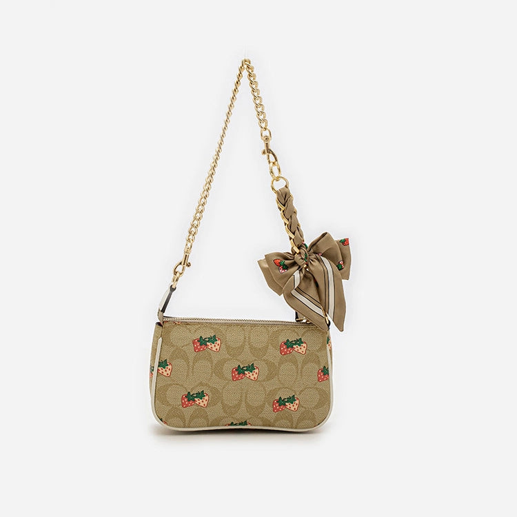 Bow Extension Chain Bag Charm