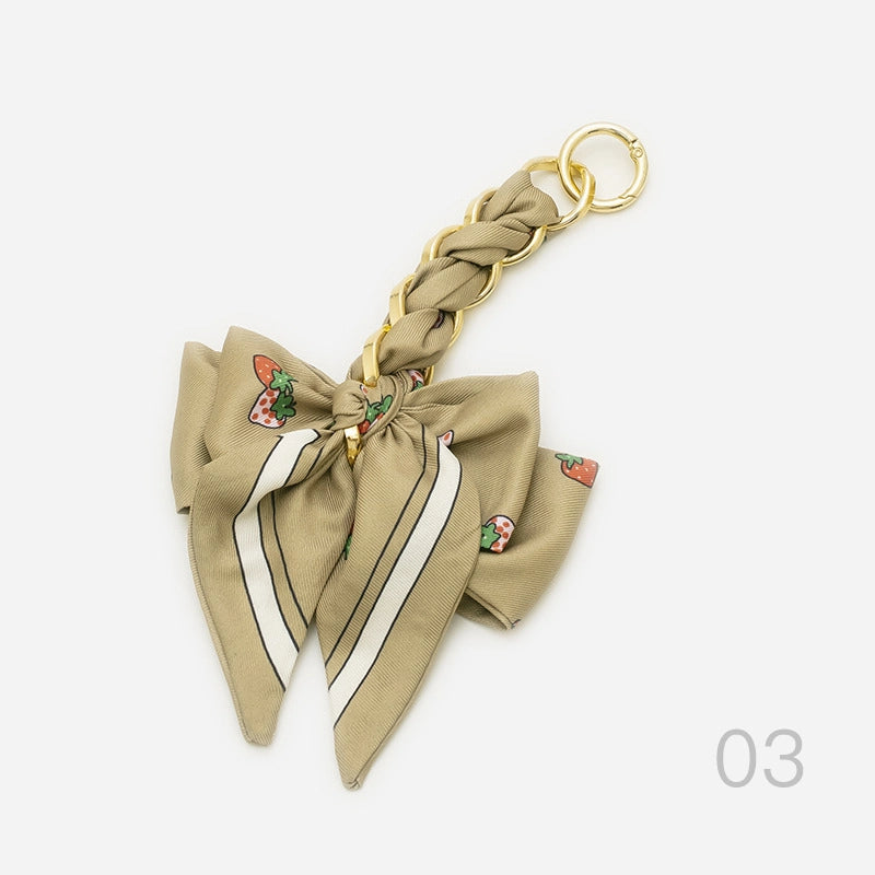 Bow Extension Chain Bag Charm