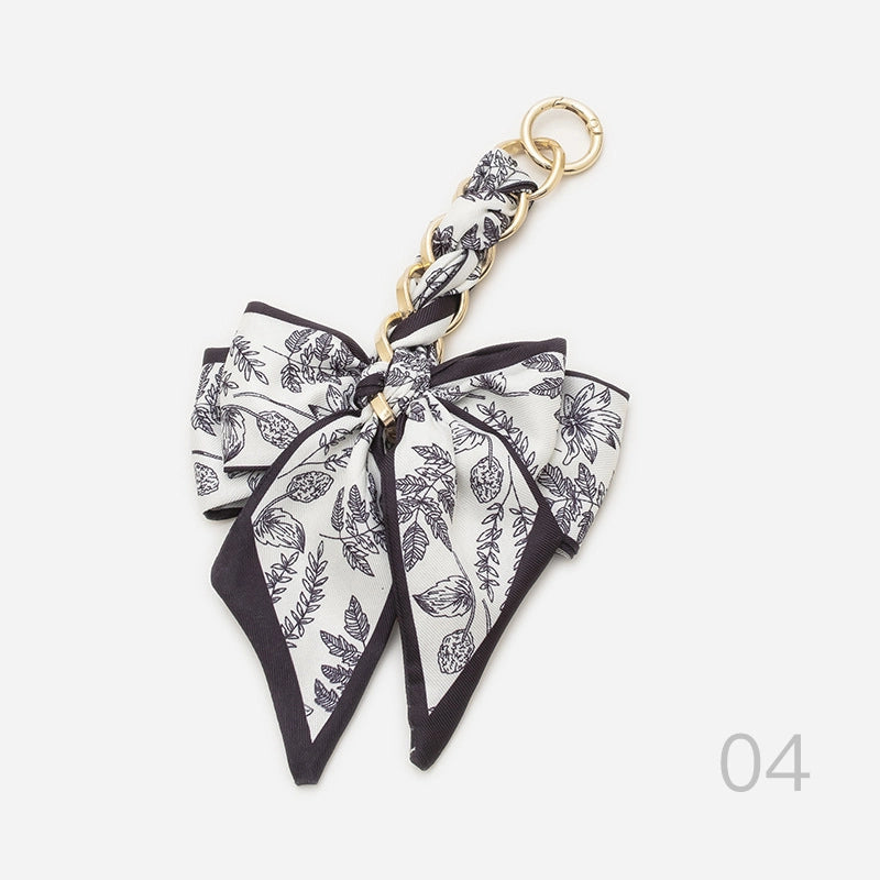Bow Extension Chain Bag Charm