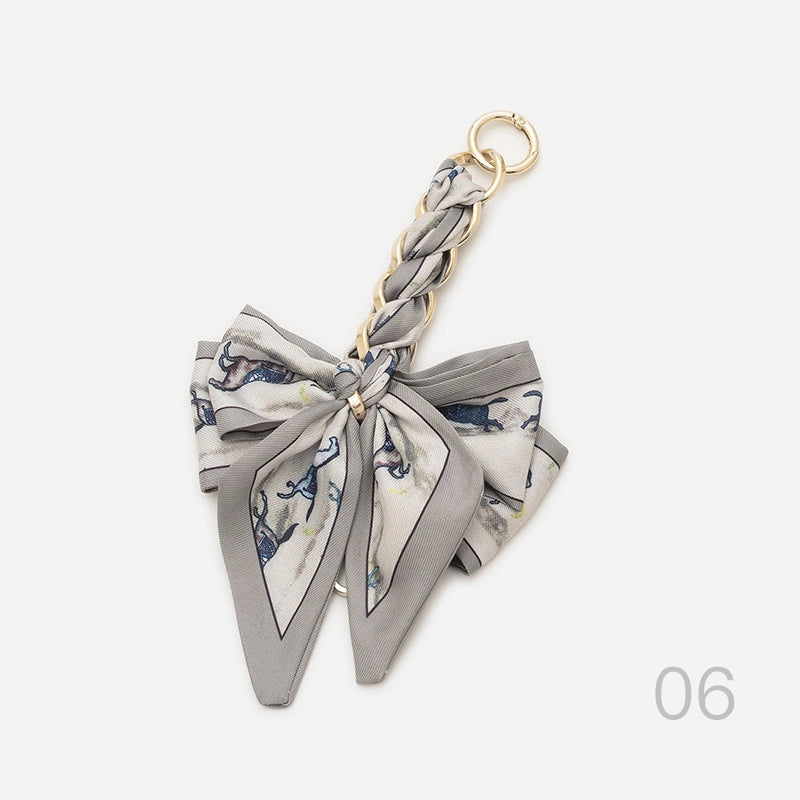 Bow Extension Chain Bag Charm