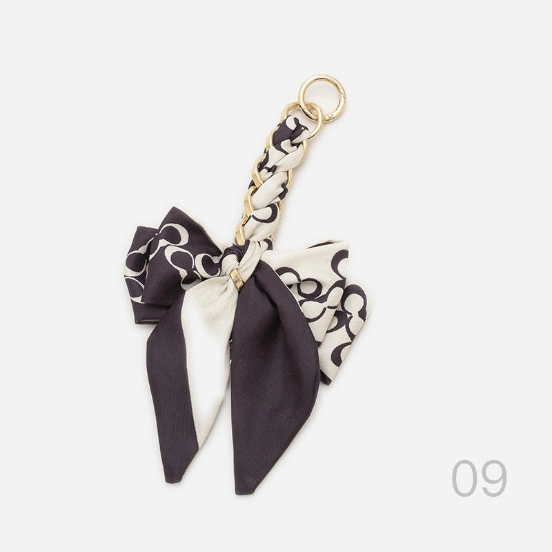 Bow Extension Chain Bag Charm