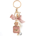 Bow Perfume Bottle Bag Charm