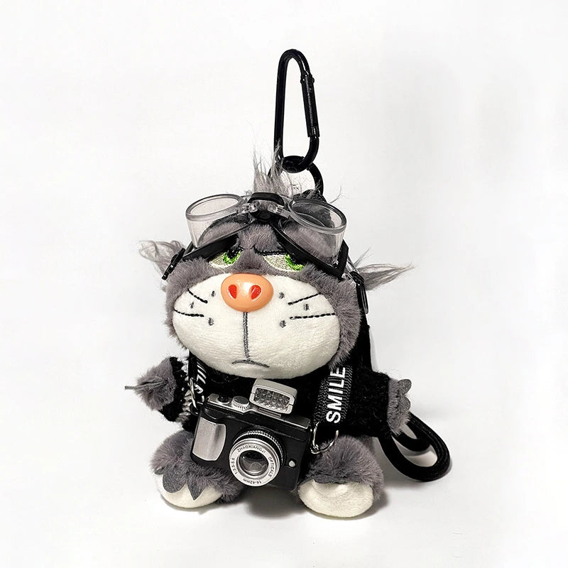 Camera Lucifer Cat Bag Charm