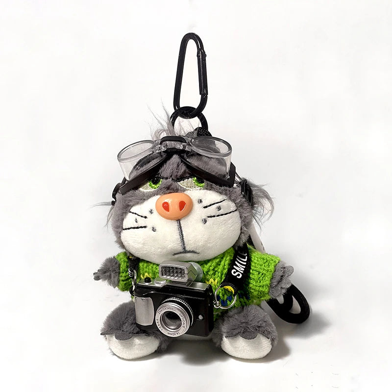 Camera Lucifer Cat Bag Charm