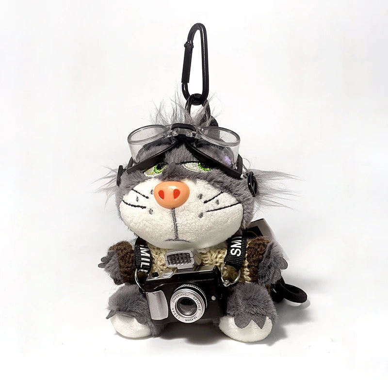 Camera Lucifer Cat Bag Charm