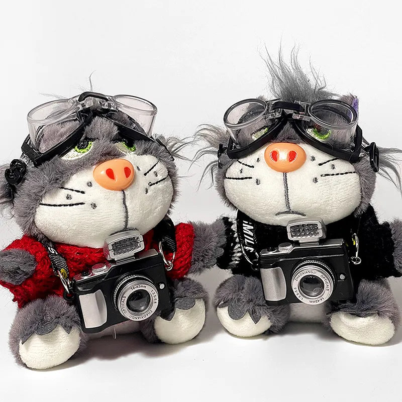 Camera Lucifer Cat Bag Charm