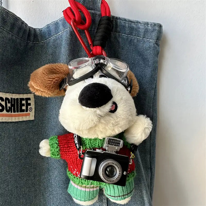 Camera Puppy Bag Charm