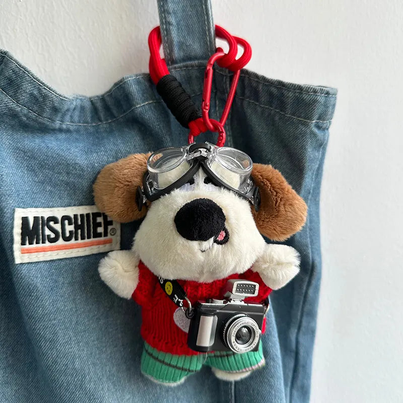 Camera Puppy Bag Charm