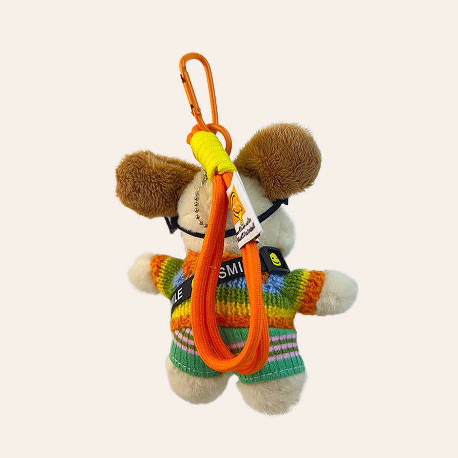 Camera Puppy Bag Charm