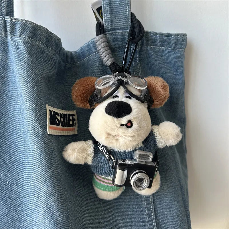 Camera Puppy Bag Charm