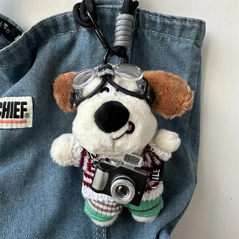 Camera Puppy Bag Charm