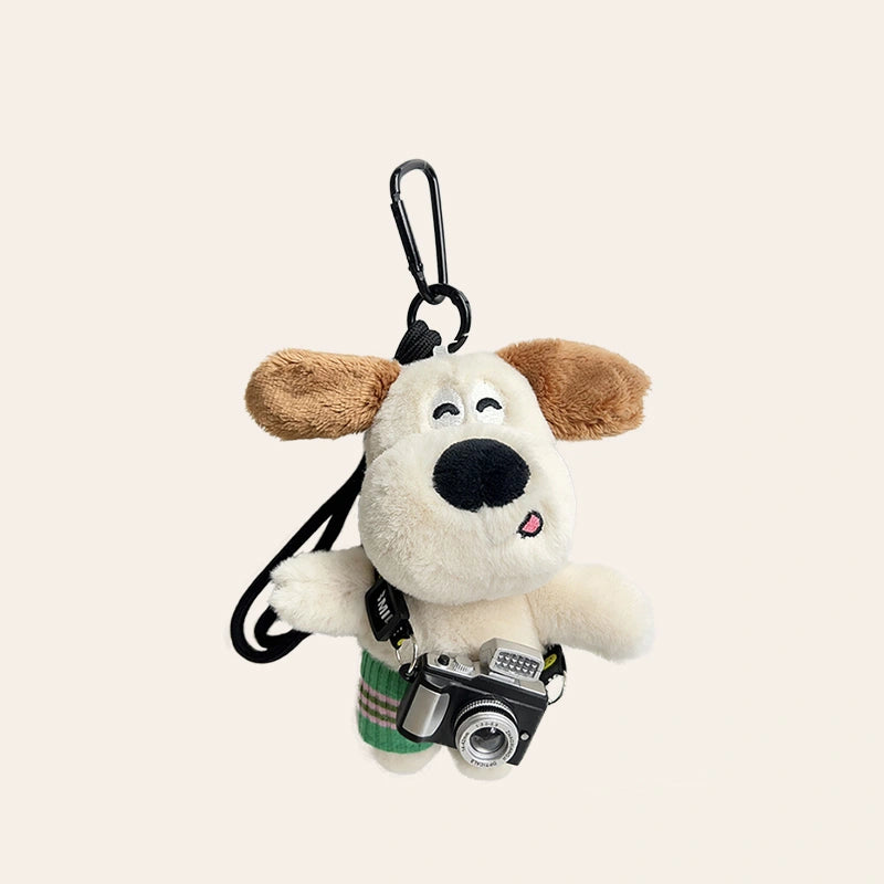 Camera Puppy Bag Charm