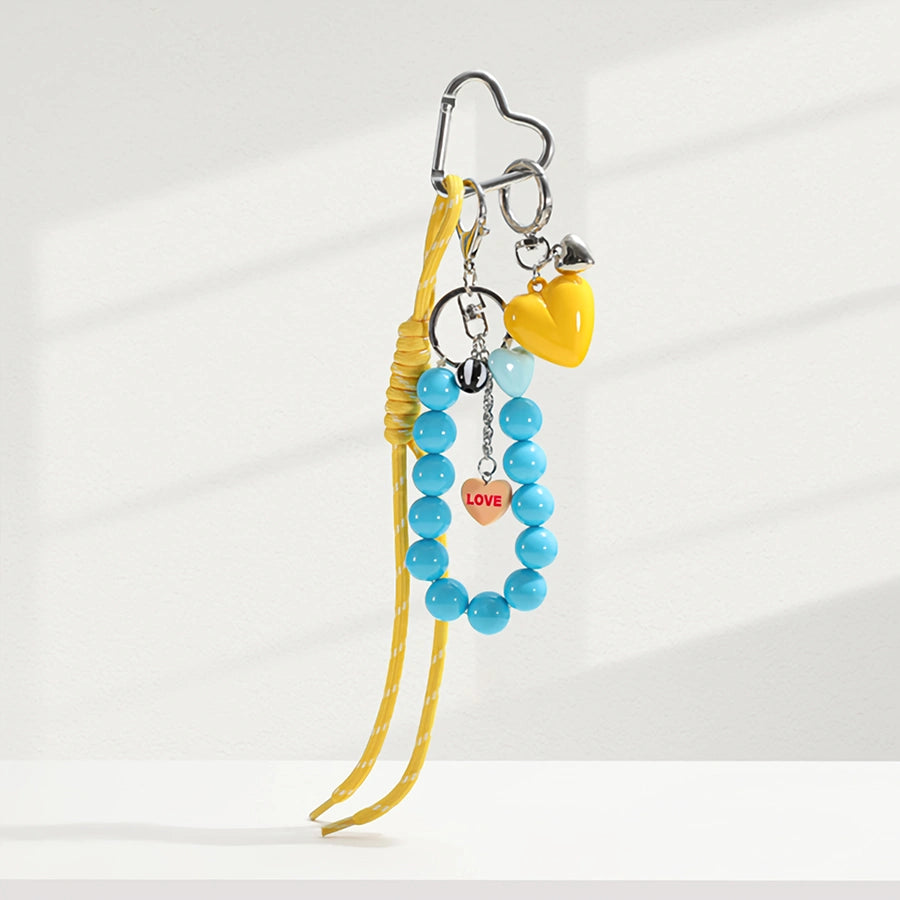 Candy Beaded Bag Charm