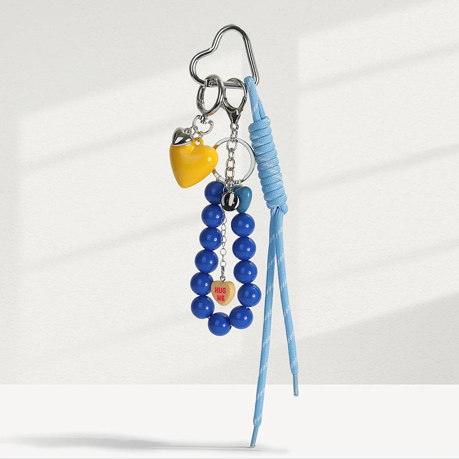 Candy Beaded Bag Charm