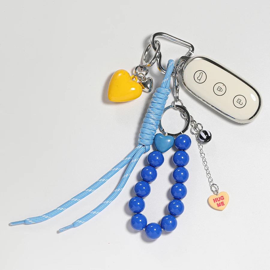 Candy Beaded Bag Charm