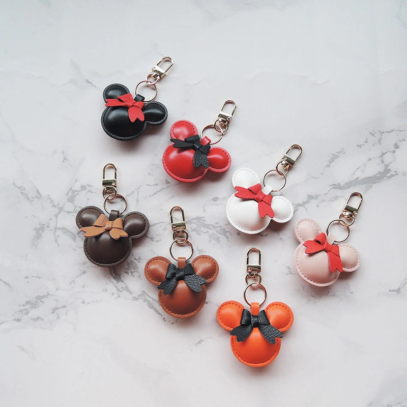 Mouse Bow Bag Charm
