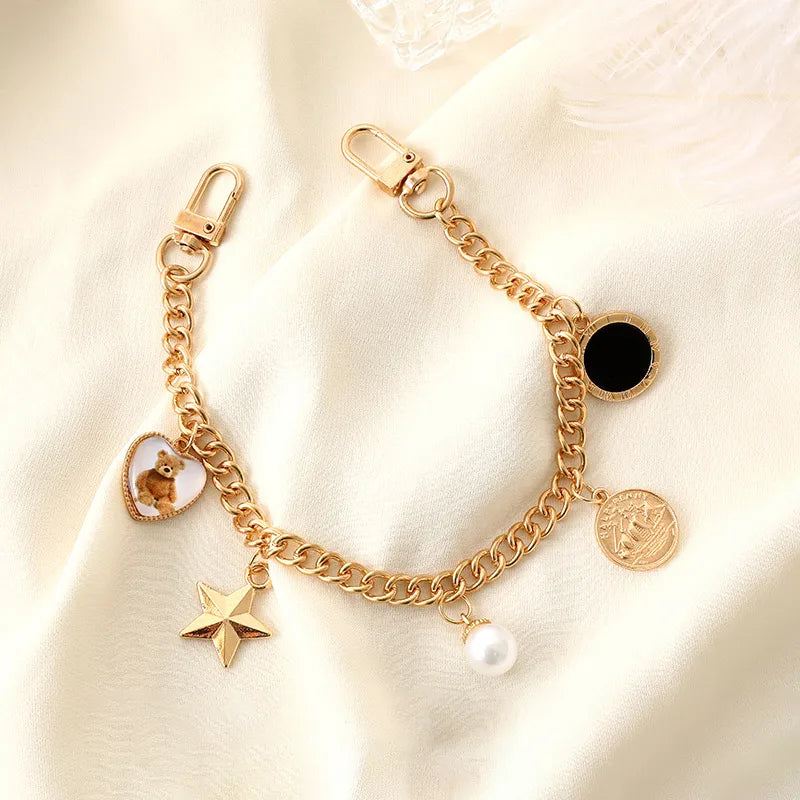 Exquisite chain Bag Charm