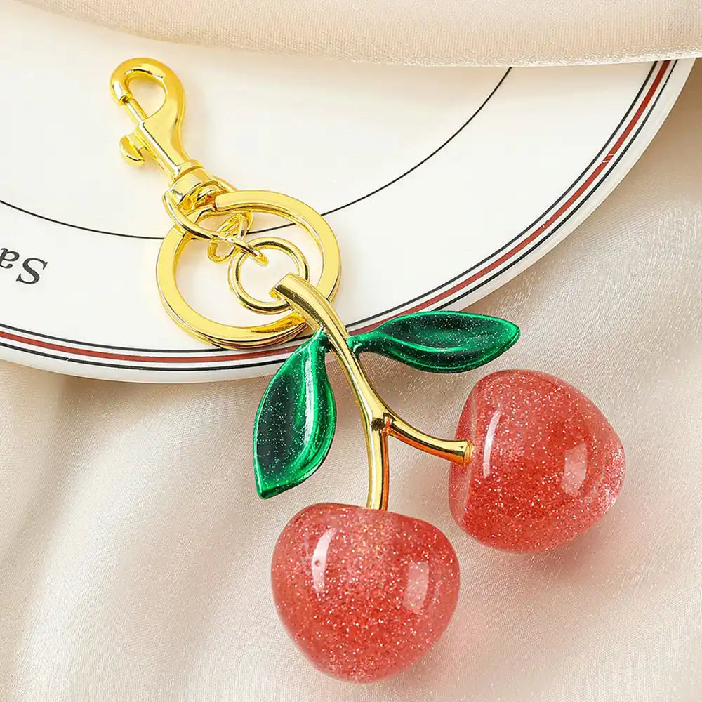 Cherry Bag Charm